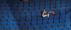 Das hatte Trump sich anders vorgestellt - viele Plätzt blieben leer bei seiner Veranstaltung.