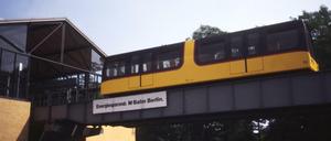  Die Technik für die Magnetschwebebahn ist 45 Jahre alt. Von 1984 bis 1991 fuhr in Berlin die „M-Bahn“. 
