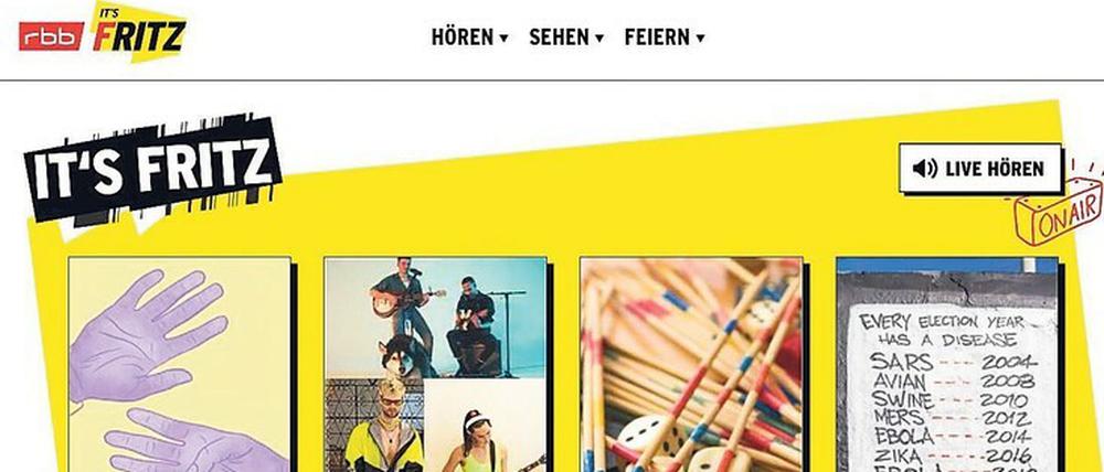 Kein Neuland. Eine neue App, neues Design und neue Formate kündigt der RBB an.