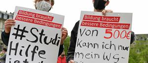 Das Nothilfe-Programm von Bundesbildungsministerin Anja Karliczek wird von vielen Seiten als unzureichend kritisiert.