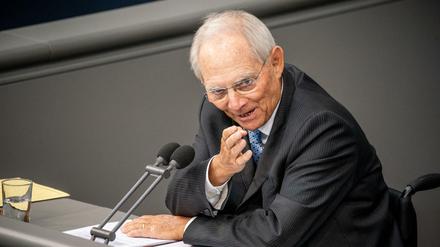 Wolfgang Schäuble (CDU), Bundestagspräsident