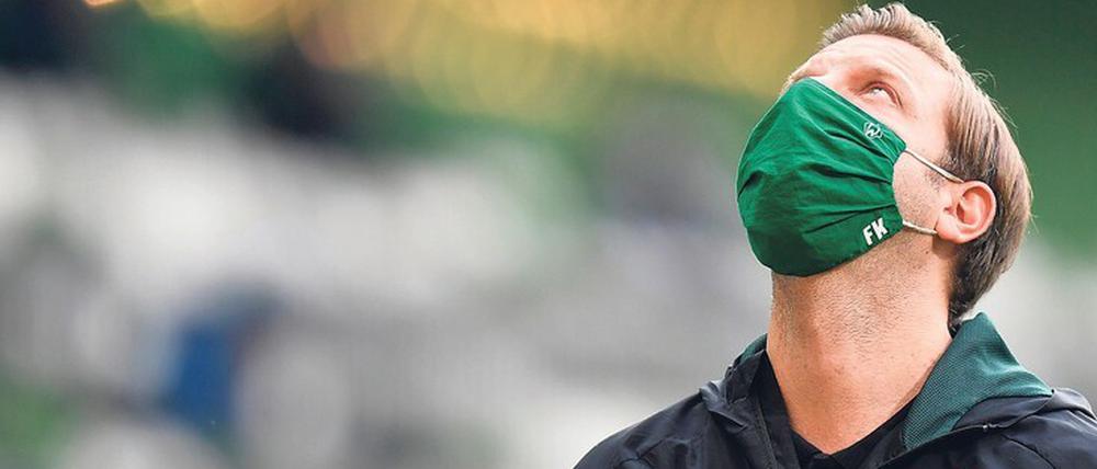 Bremens Trainer Florian Kohfeldt ist zuversichtlich, dass seine Mannschaft in den letzten beiden Spielen noch mindestens einen Platz gut macht.