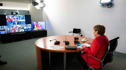 Auch Kanzlerin Angela Merkel hat Probleme mit dem Verteilungsschlüssel für die EU-Gelder.