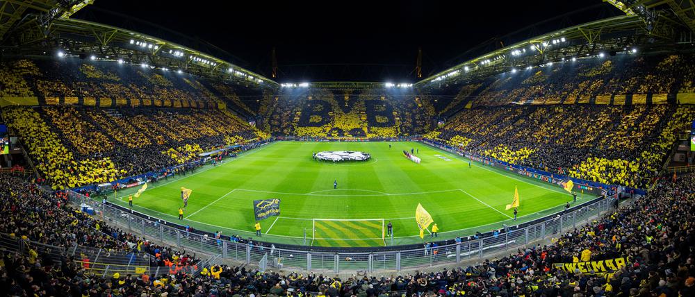 Volle Bude: So wird die Dortmunder Arena erst einmal nicht aussehen.
