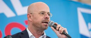 Wieder AfD-Chef in Brandenburgs Landtag: Andreas Kalbitz 