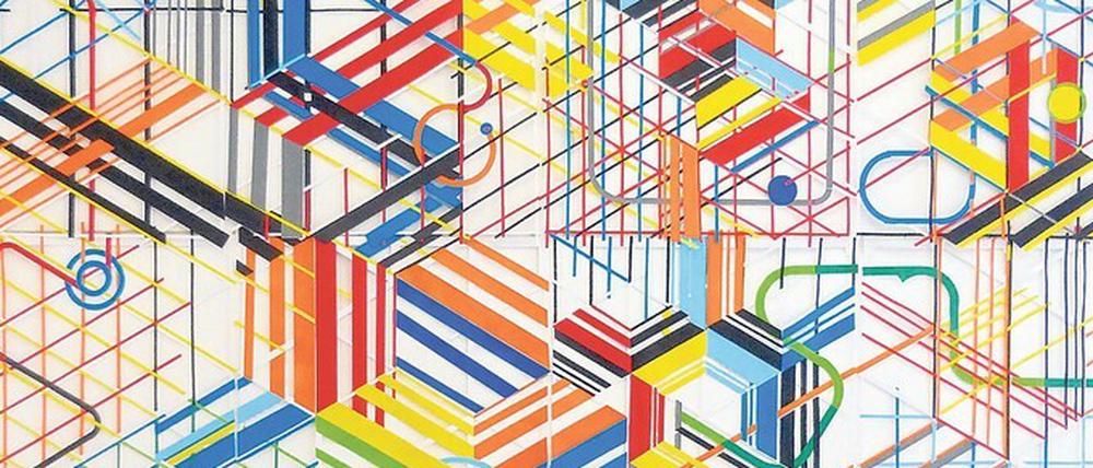 Verwirrspiele. Eine gigantische Computerplatine? Ein futuristischer Stadtplan? Die Skulpturen von Marco P. Schäfer stecken voller Assoziationen.