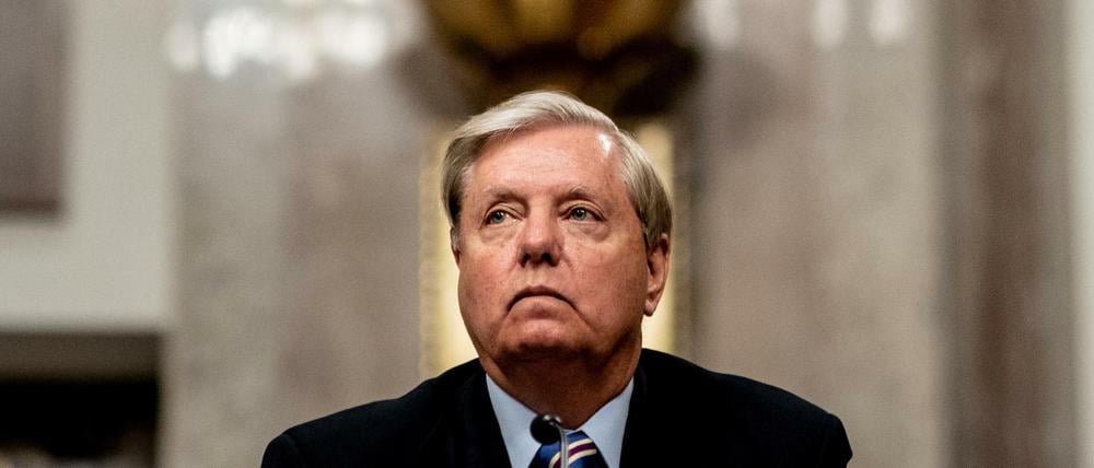 Senator Lindsey Graham war einer von Donald Trumps härtesten Kritikern, heute verteidigt er den US-Präsidenten.