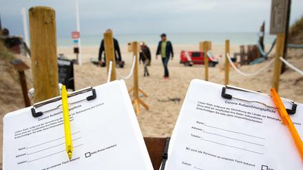 Das Virus macht aus allem ein Risiko. Auch aus Strandbesuchen. 