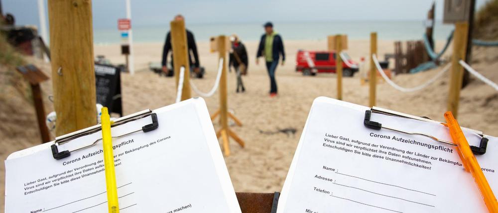Das Virus macht aus allem ein Risiko. Auch aus Strandbesuchen.