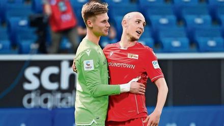 Halt mich: Torwart Nicolas hätte sich ein schöneres Debüt gewünscht.