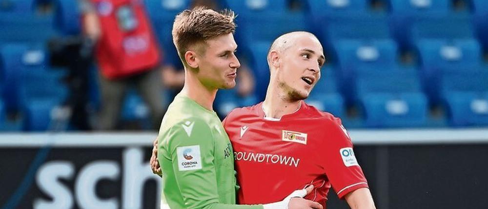 Halt mich: Torwart Nicolas hätte sich ein schöneres Debüt gewünscht.