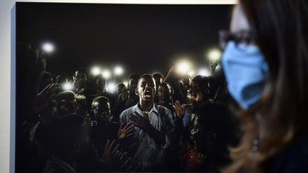 Sind Sie die Zukunft des Sudan? Diese Aufnahme von den Protesten 2019 gewann den Wettbewerbe World Press Photo.