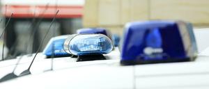 Polizeiwagen in Potsdam (Symbolbild).