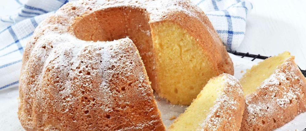 Der Sonntagskuchen schlechthin: ein goldgelber Napfkuchen, der Gugelhupf. Seine Form gab ihm den Namen.