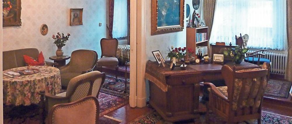 Das Wohnzimmer der Grunewaldstraße 15. 