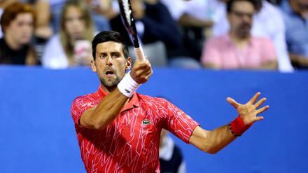 Späte Einsicht: "Leider ist das Virus noch da, und leider ist das eine neue Realität", sagt Novak Djokovic. 