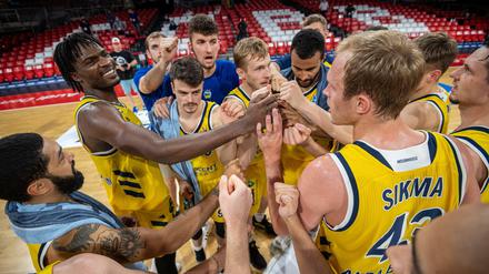 Noch ist nichts gewonnen für Alba Berlin. Aber es sieht sehr gut aus. 