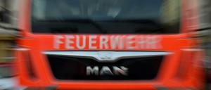Feuerwehr im Einsatz (Symbolbild).