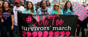 Seit 2017 ist #MeToo ein Synonym des Protests gegen sexuelle Übergriffe, hier ein Archivbild aus Los Angeles.