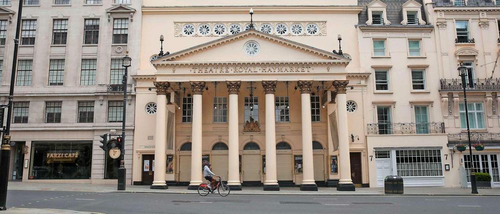 Weiterhin geschlossen. Das Theater Royal in London.