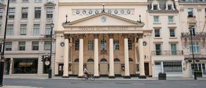 Weiterhin geschlossen. Das Theater Royal in London.