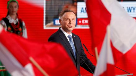 Hat wohl keine absolute Mehrheit erreicht: Polens Präsident Andrzej Duda
