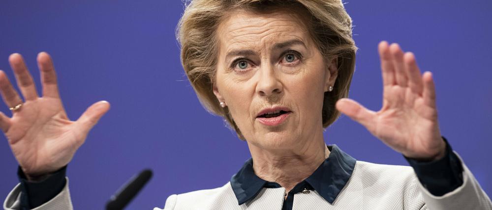 EU-Kommissionspräsidentin Ursula von der Leyen sprach von einem unglaublichen Ergebnis. (Archivbild)