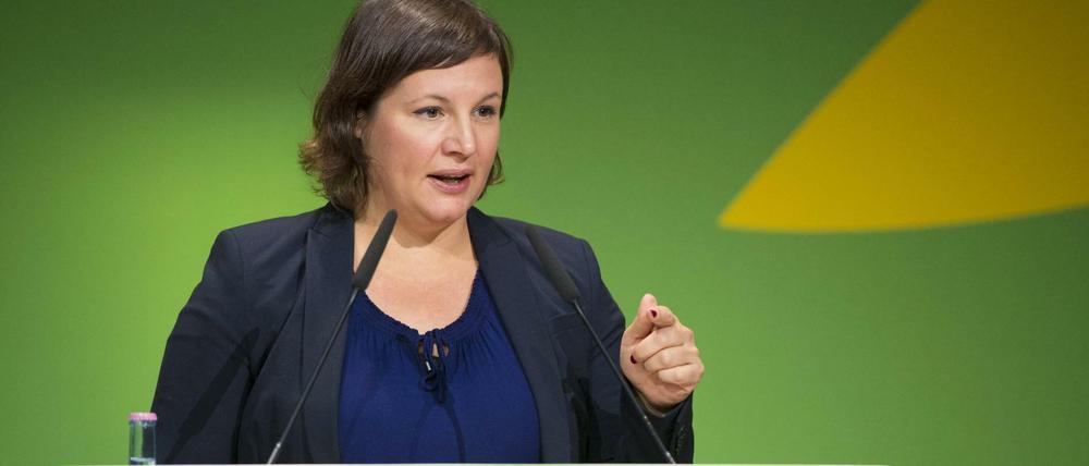Berlins Grünen-Fraktionschefin Antje Kapek.