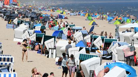 Strand in Zinnowitz auf Usedom