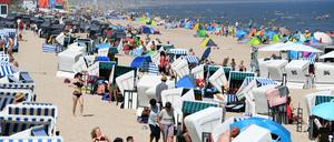 Strand in Zinnowitz auf Usedom