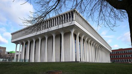US-Uni Princeton: Blick auf die jetzt umbenannte „Woodrow Wilson School of Public and International Affairs“
