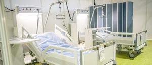 Berlin hat innerhalb kurzer Zeit ein ganz neues Behandlungszentrum für Corona-Patienten errichtet.