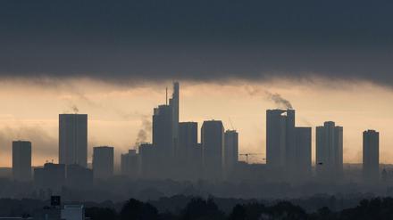 Die Bankentürme von Frankfurt am Main