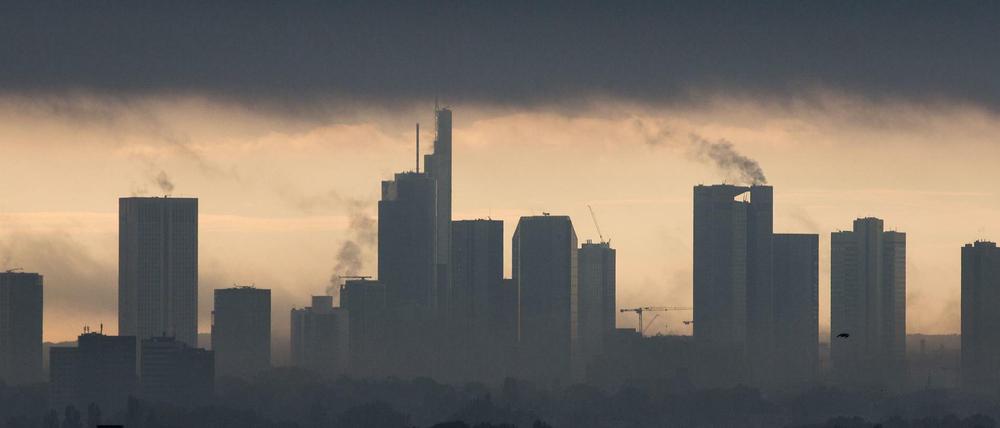 Die Bankentürme von Frankfurt am Main