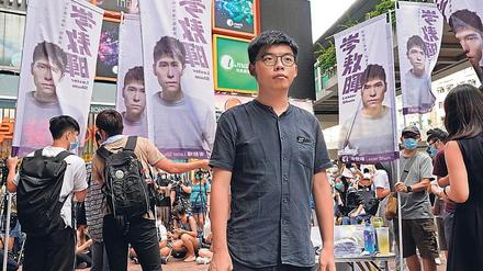 Dem Aktivisten Joshua Wong droht Strafverfolgung. 