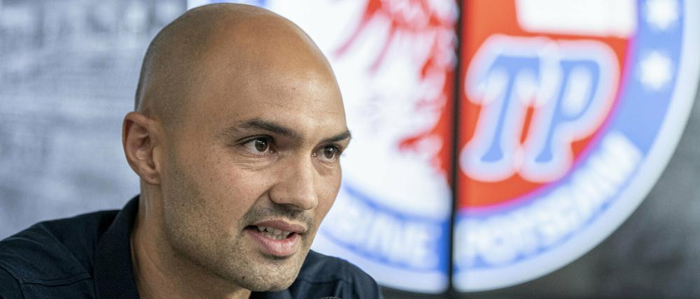 Beerbt Turbines Ex-Trainer Matthias Rudolph: Der ehemalige Hertha-Verteidiger Sofian Chahed.