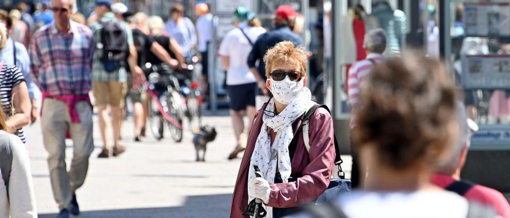 Promenieren mit oder ohne Maske, und darf man überhaupt auf Sylt sein? Lauter Fragen, lauter Herausforderungen.