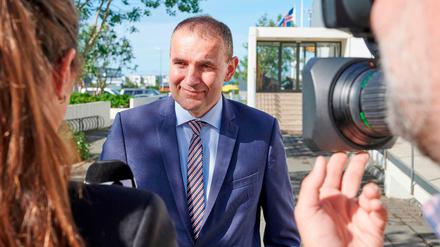 Wurde im Amt bestätigt: Amtsinhaber Gudni Jóhannesson