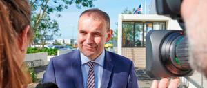 Wurde im Amt bestätigt: Amtsinhaber Gudni Jóhannesson