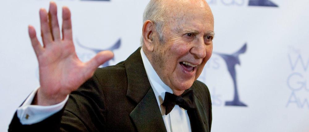 Der US-Regisseur und Schauspieler Carl Reiner (1922-2020).