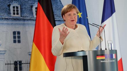 Bundeskanzlerin Angela Merkel. 