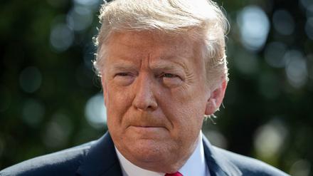 Kein Golf am Wochenende: Donald Trump, Präsident der USA