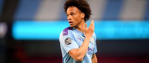 Ein letzter Blick zurück. Leroy Sané trägt wohl demnächst das Bayern-Trikot.