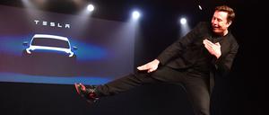 Tesla CEO Elon Musk hat Grund zur Freude. 