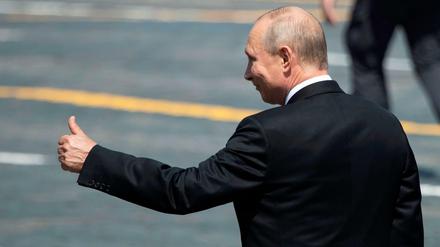 Könnte wohl bis 2036 regieren: Wladimir Putin (am 24. Juni in Moskau)