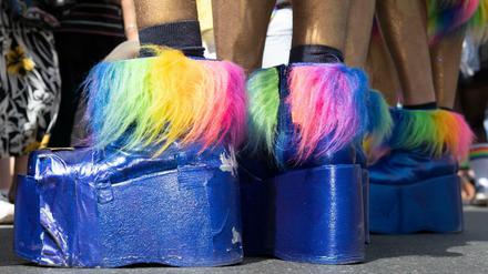 Tausende zogen beim alternativen Christopher Street Day durch Berlin.
