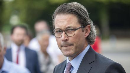 Verkehrsminister Andreas Scheuer CSU