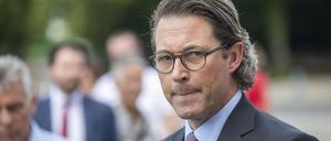 Verkehrsminister Andreas Scheuer CSU