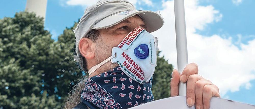 Für das Vorkaufsrecht. Mieter demonstrierten im Juni dafür, dass Bezirke der „Deutsche Wohnen“ zuvorkommen.