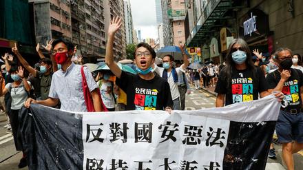 Menschenrechtsaktivist Eddie Chu Hoi-dick aus Hongkong.